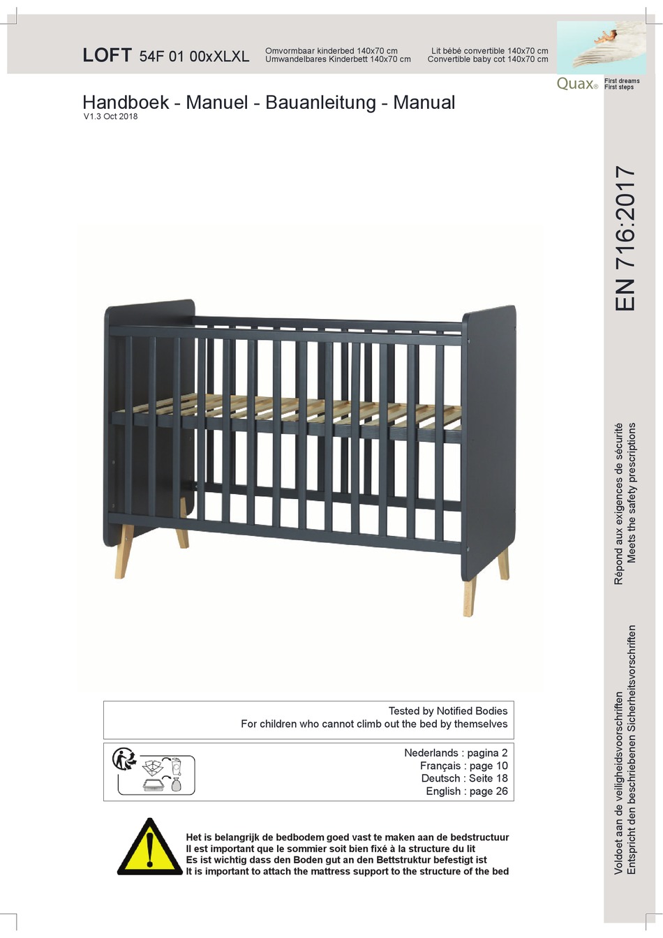 Quax Loft 54f 01 00 Series Manual Pdf Download Manualslib