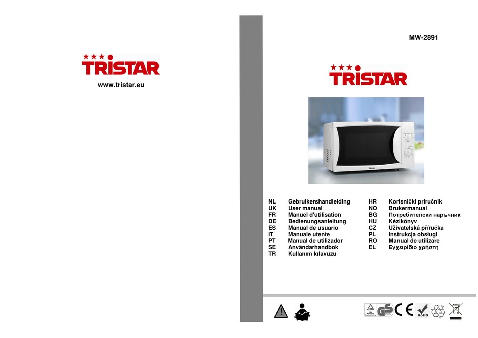 TRISTAR MW2891 USER MANUAL Pdf Download ManualsLib