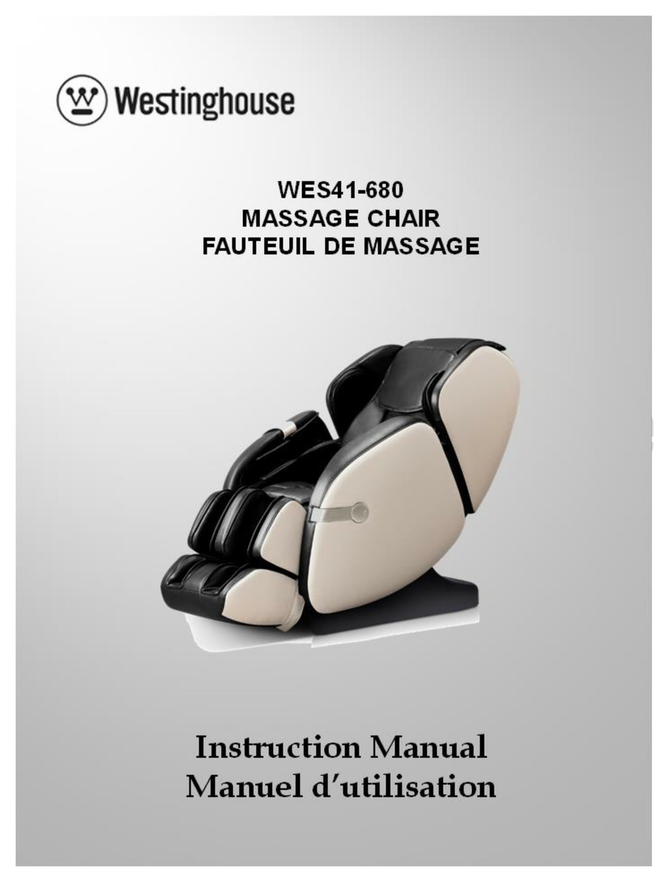 Westinghouse massage best sale chair 680