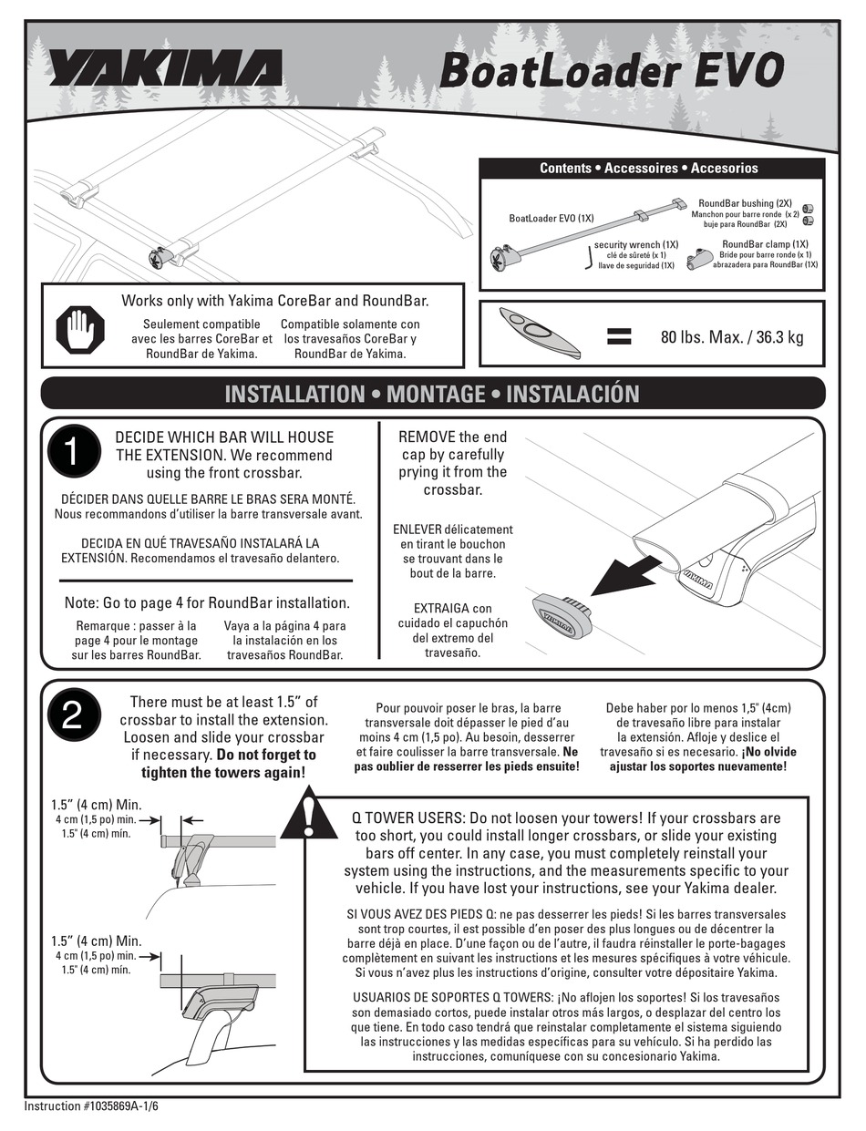 yakima rocketbox installation instructions