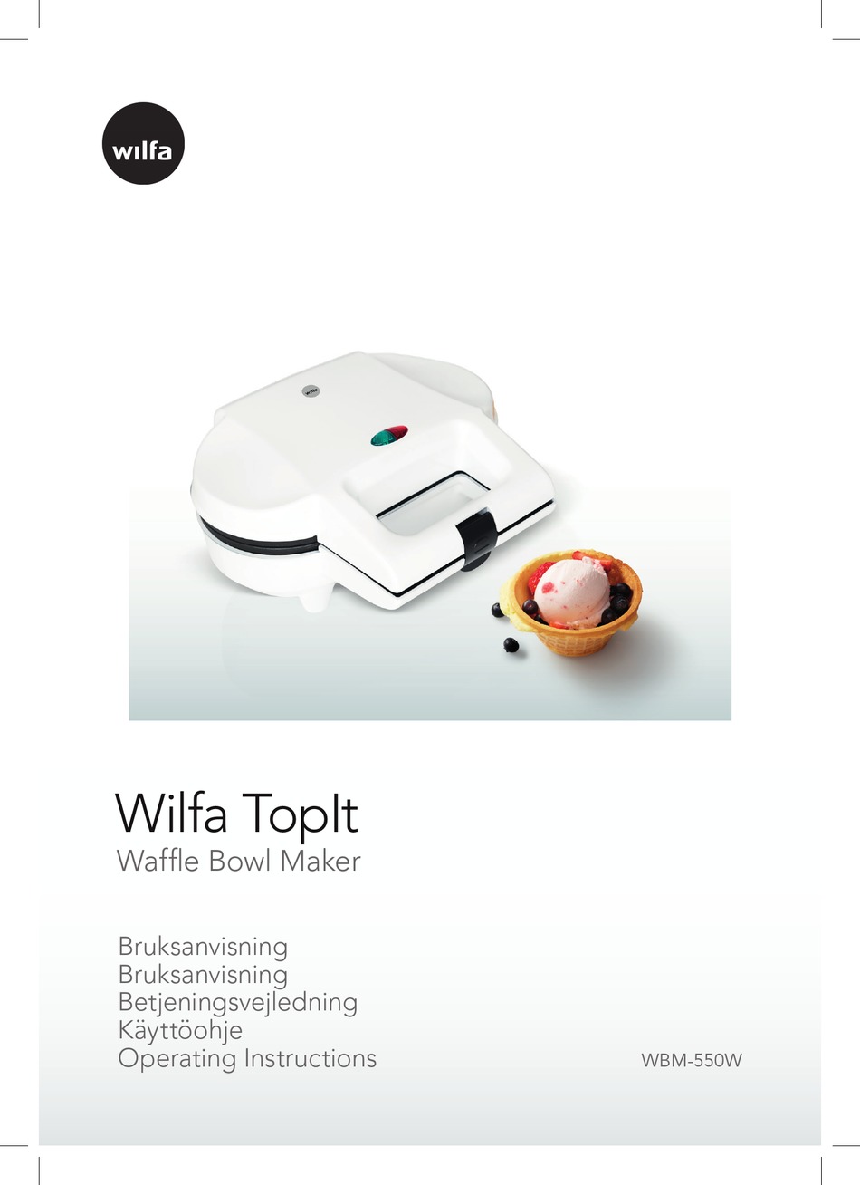 wilfa waffle bowl