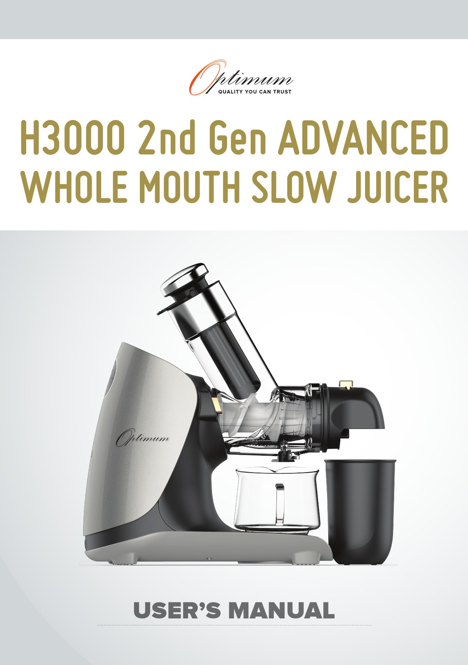 optimum juicer