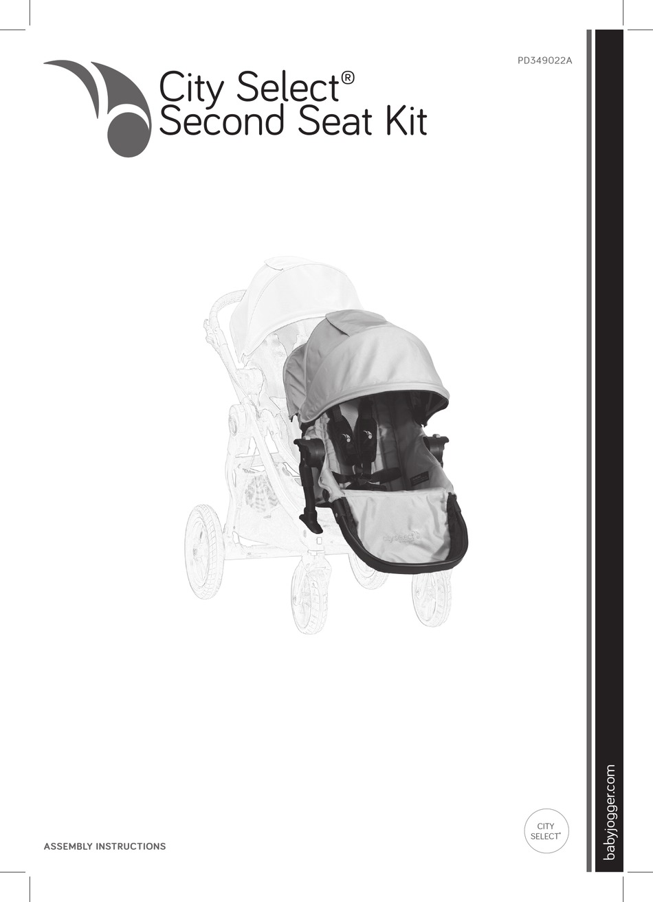 baby jogger city select second seat kit