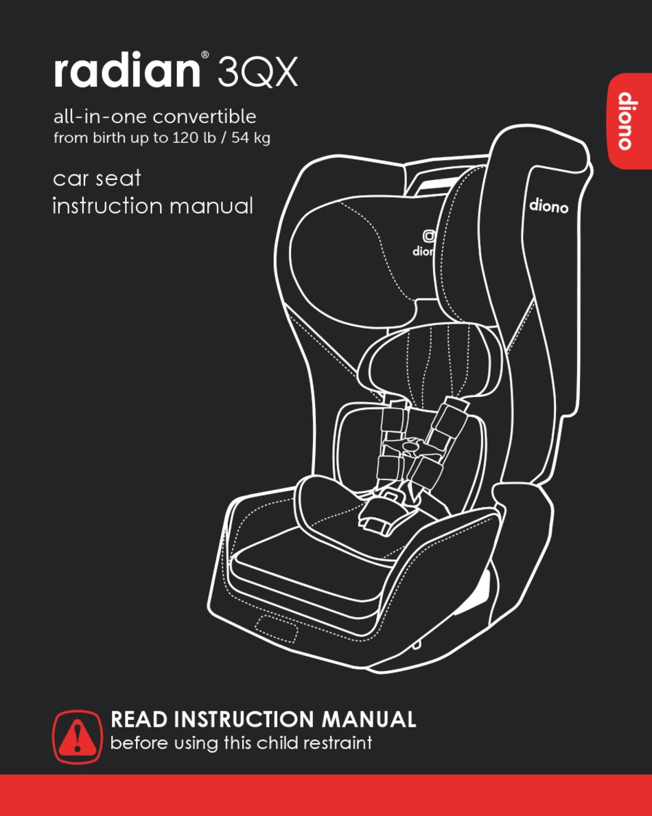 Diono Radian 3rxt Manual