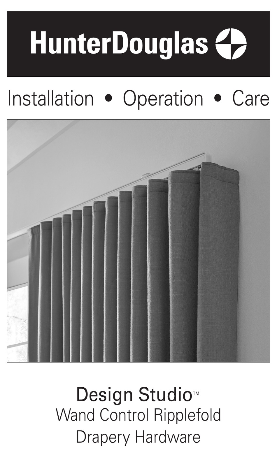 HUNTERDOUGLAS DESIGN STUDIO INSTALLATION OPERATION CARE Pdf Download ManualsLib