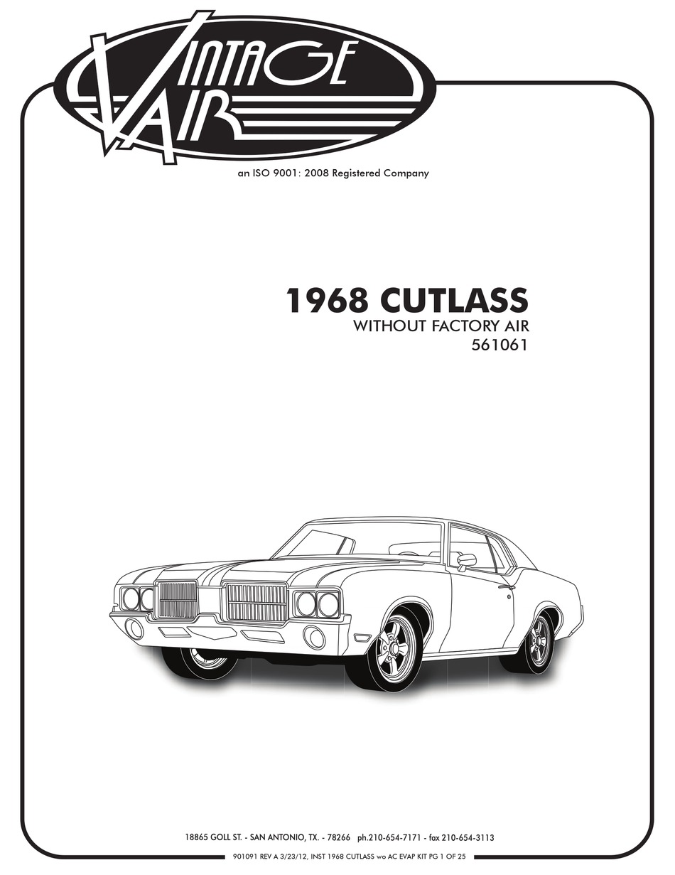 68 Cutlass Wiring Diagram Wiring Diagram