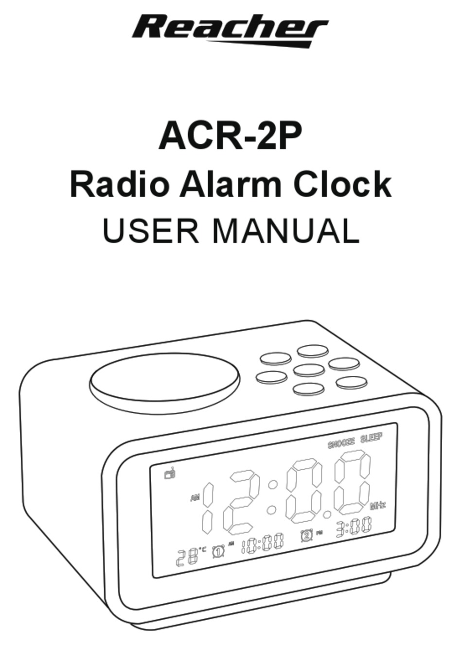 REACHER ACR-2P USER MANUAL Pdf Download | ManualsLib