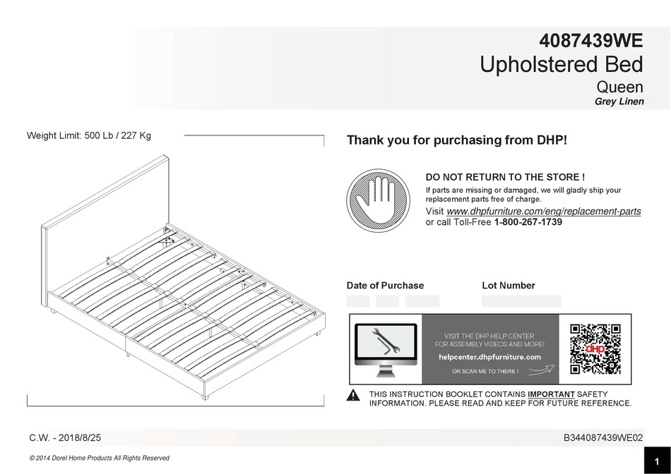 DOREL HOME PRODUCTS 4087439WE ASSEMBLY MANUAL Pdf Download ManualsLib