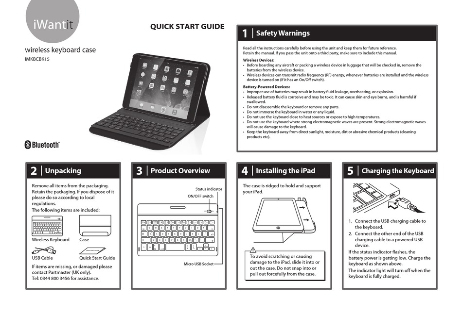 iwantit wireless keyboard pairing