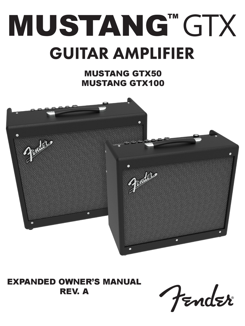 fender mgt 4 footswitch manual
