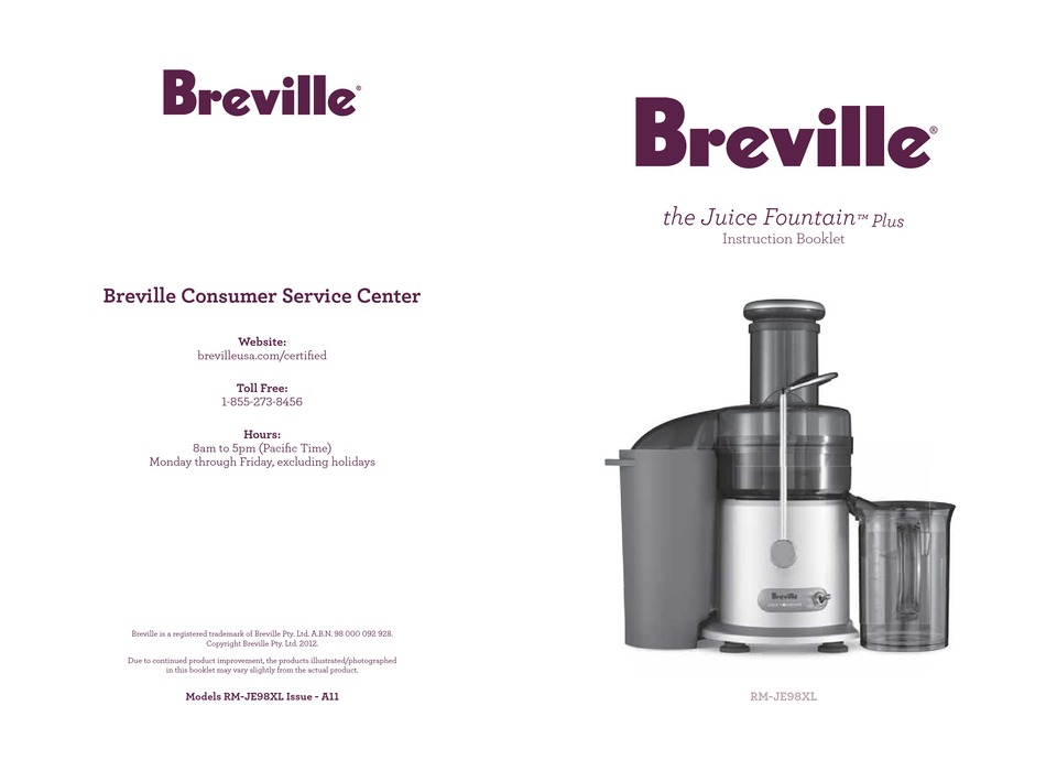 Breville juice fountain Plus model #JE98XL USC G16 for Sale in Chandler, AZ  - OfferUp