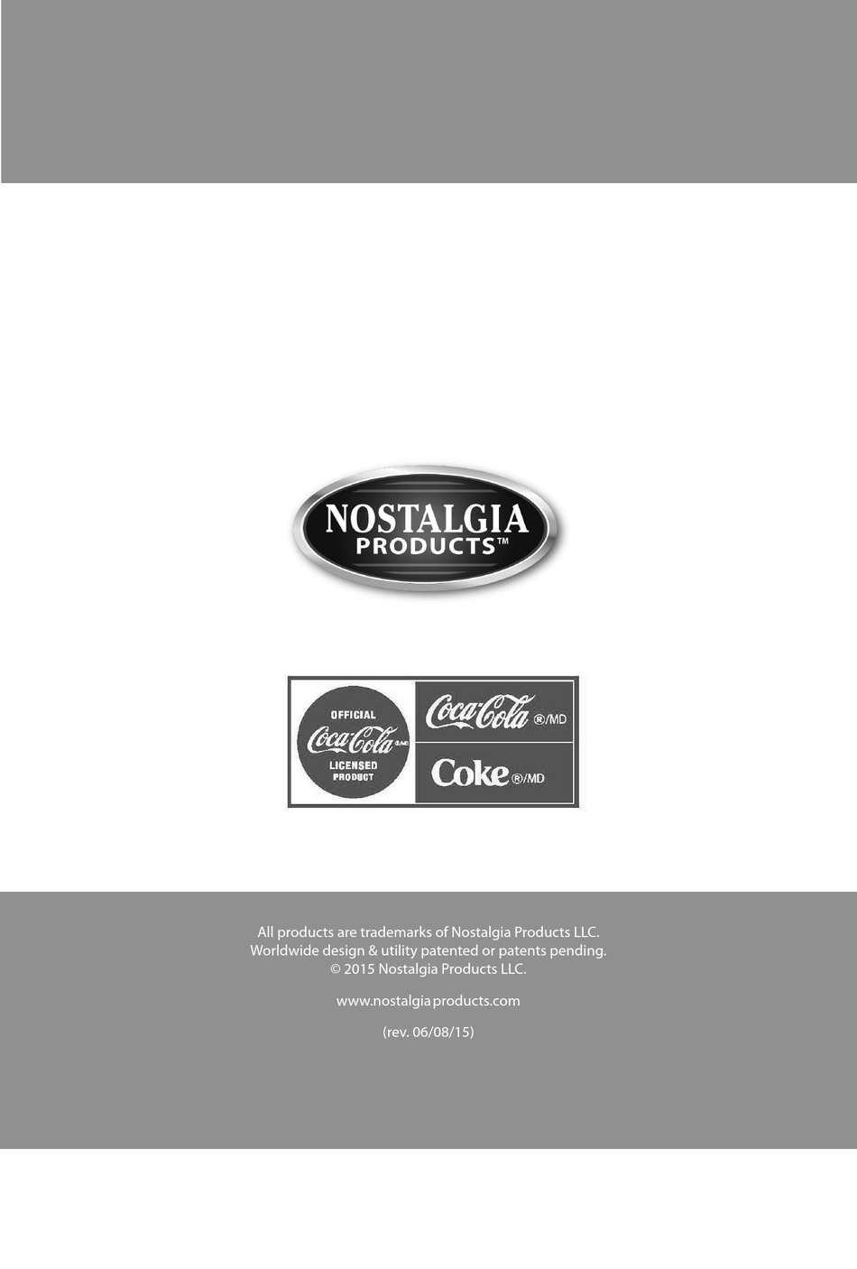 NOSTALGIA HDC510COKE INSTRUCTIONS AND RECIPES MANUAL Pdf Download