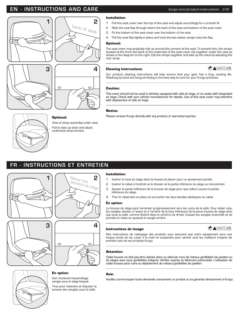 KURGO COPILOT INSTRUCTIONS AND CARE Pdf Download ManualsLib