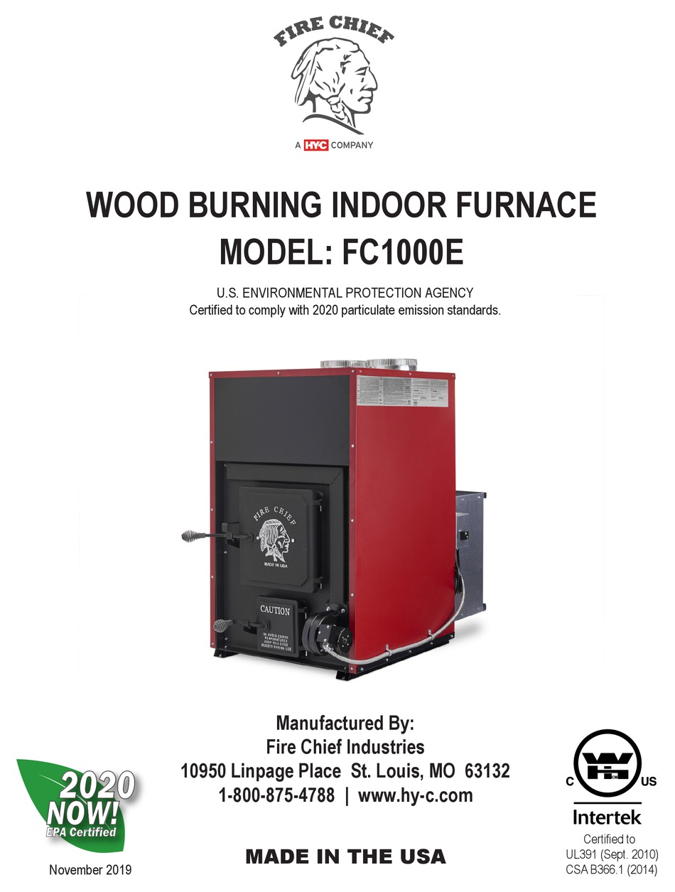 HYC FIRE CHIEF FC1000E MANUAL Pdf Download ManualsLib
