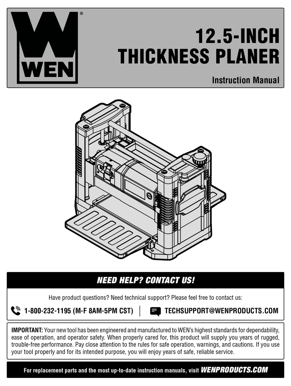 WEN 6550 INSTRUCTION MANUAL Pdf Download | ManualsLib