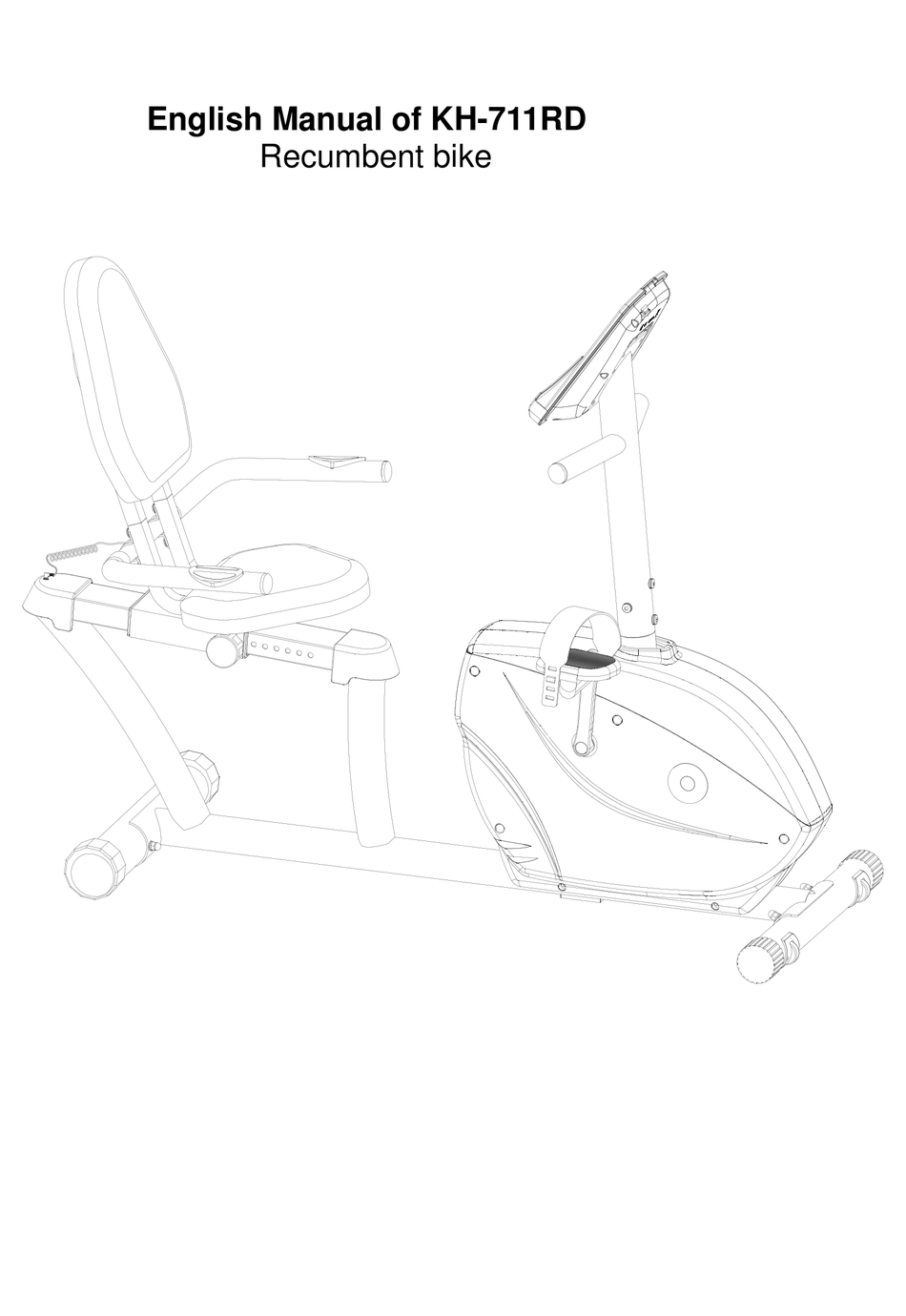 FLEX FITNESS KH-711RD MANUAL Pdf Download | ManualsLib