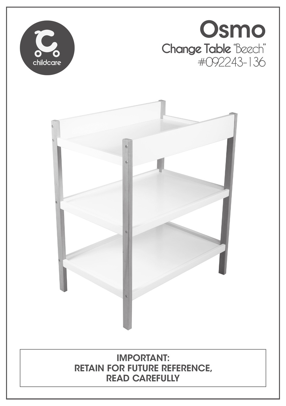 CHILDCARE OSMO BEECH INSTRUCTION MANUAL Pdf Download ManualsLib