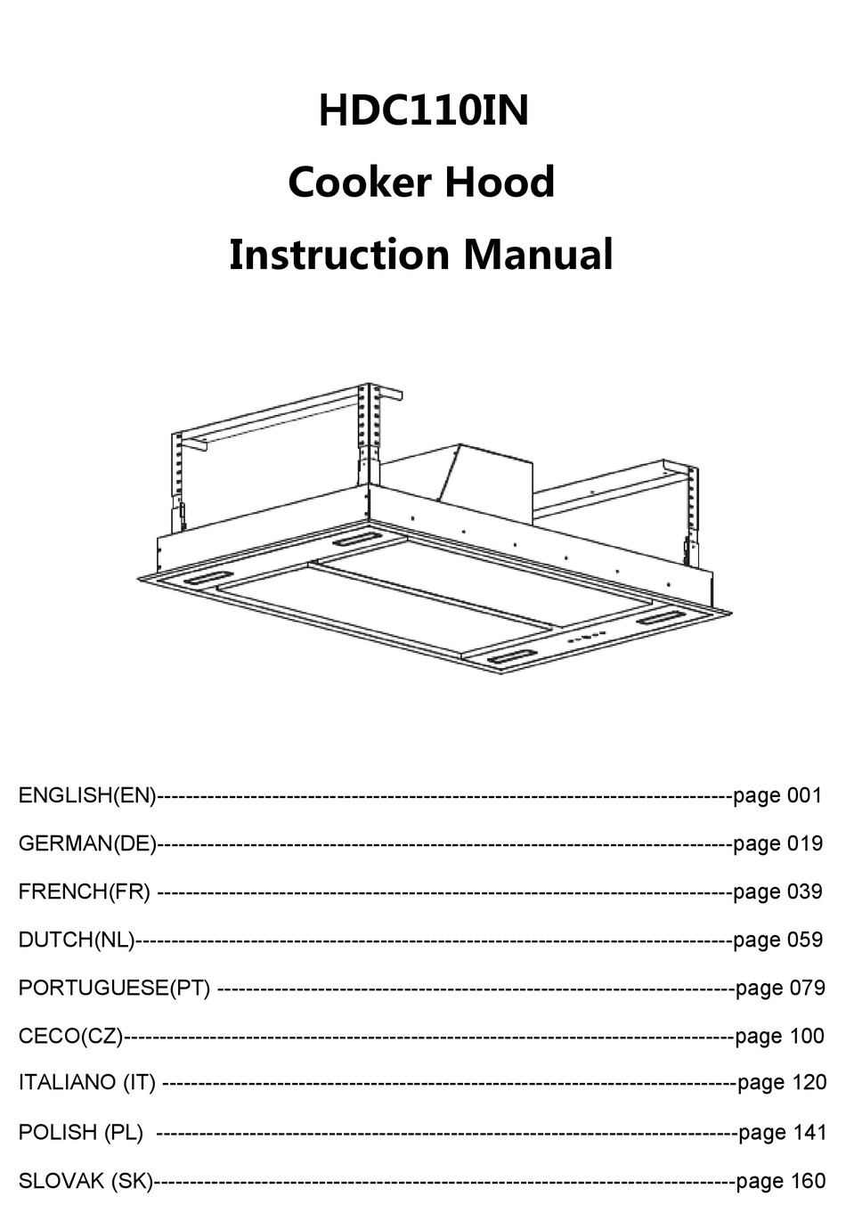 CANDY HOOVER HDC110IN INSTRUCTION MANUAL Pdf Download ManualsLib