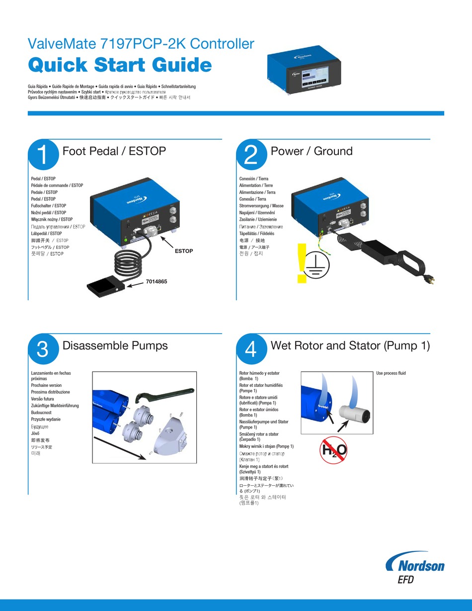 NORDSON VALVEMATE 7197PCP2K QUICK START MANUAL Pdf Download ManualsLib