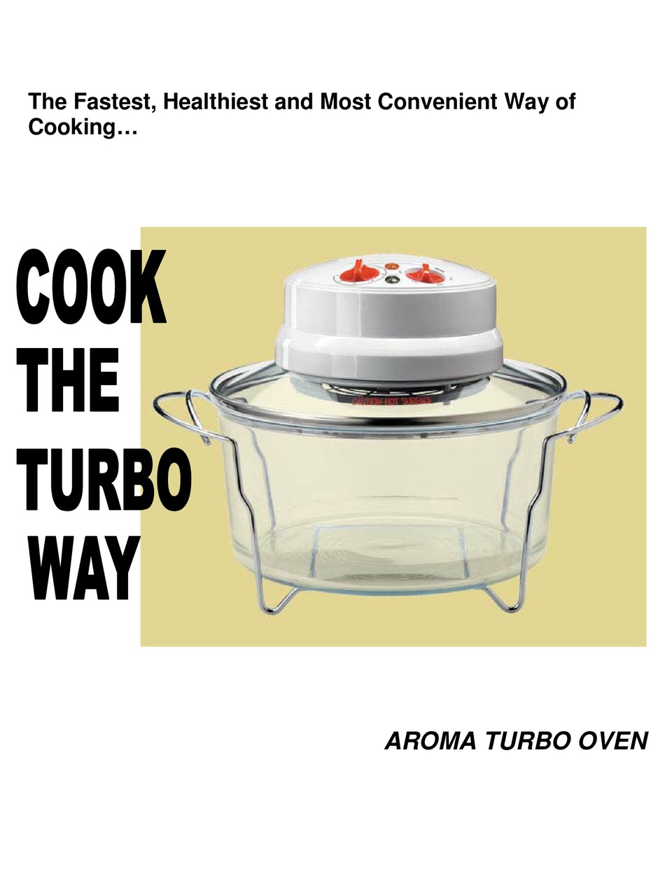 MERCOLA AROMA TURBO OVEN MANUAL Pdf Download ManualsLib