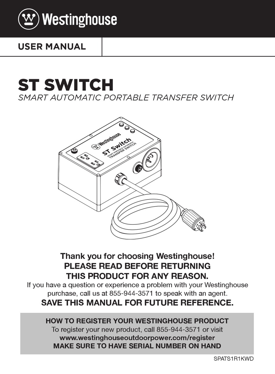 Westinghouse St Switch Spats1 User