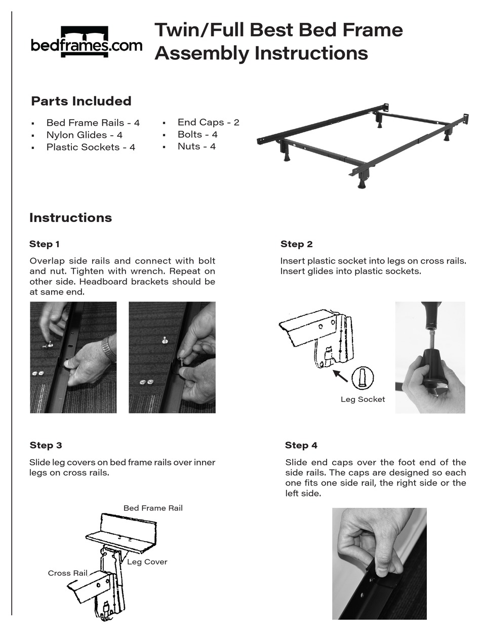 TWIN/FULL ASSEMBLY INSTRUCTIONS Pdf Download ManualsLib
