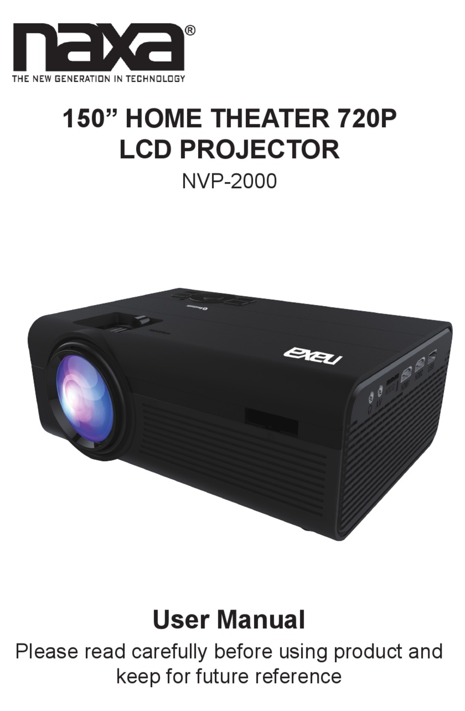NAXA NVP2000 USER MANUAL Pdf Download ManualsLib