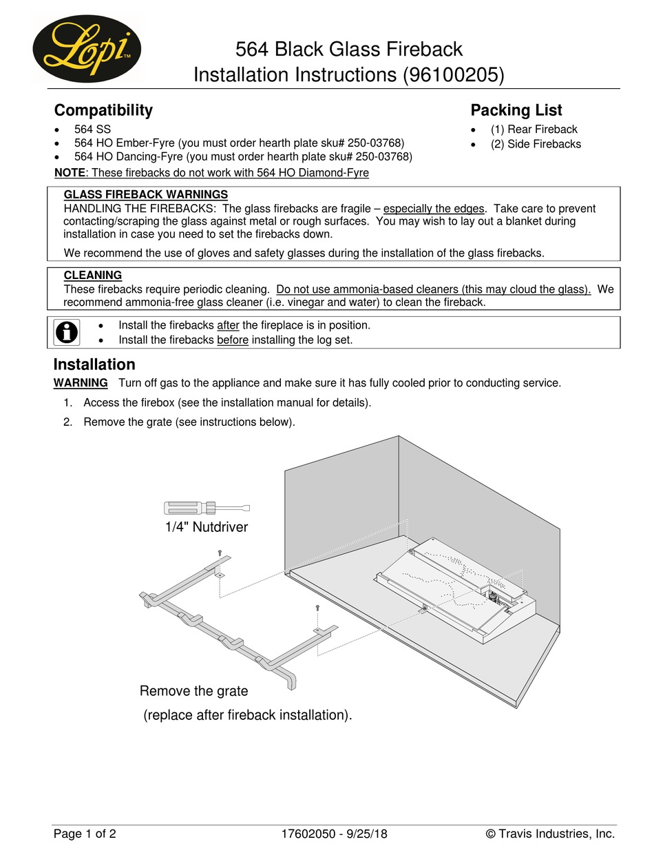 LOPI 564 INSTALLATION INSTRUCTIONS Pdf Download ManualsLib