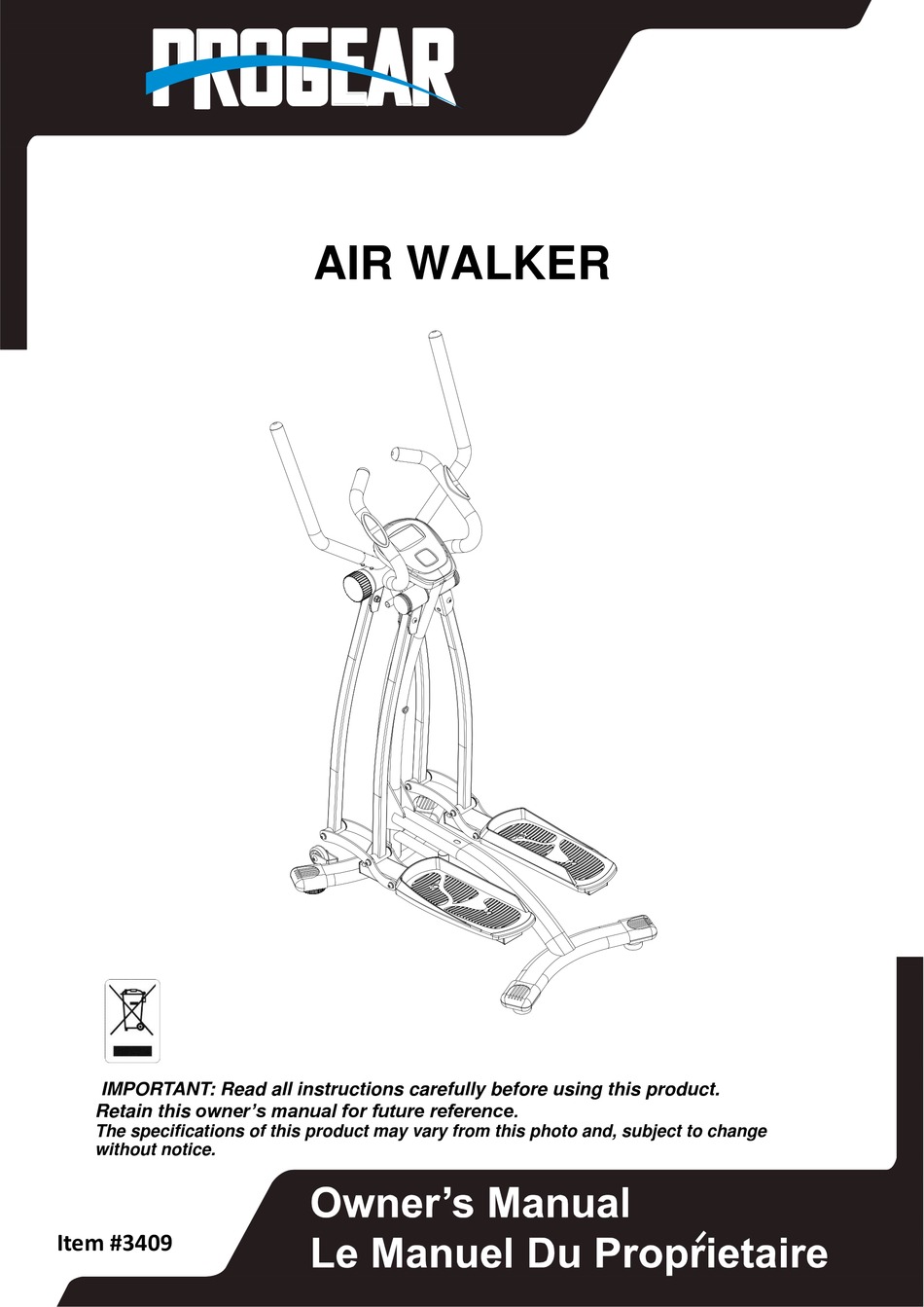 Progear discount air walker