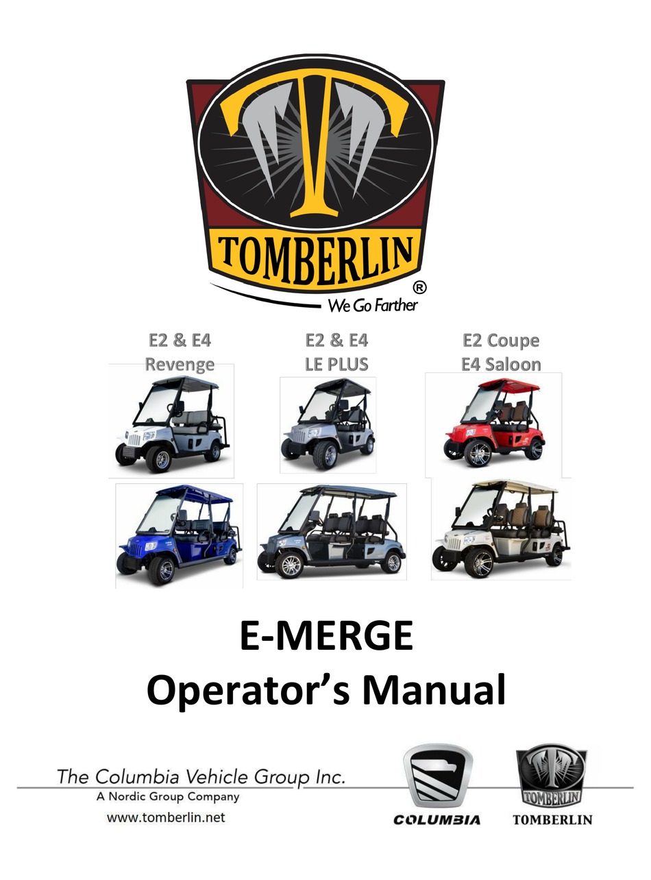 tomberlin golf carts troubleshooting manual