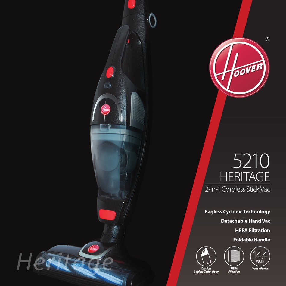 HOOVER HERITAGE 5210 USER MANUAL Pdf 