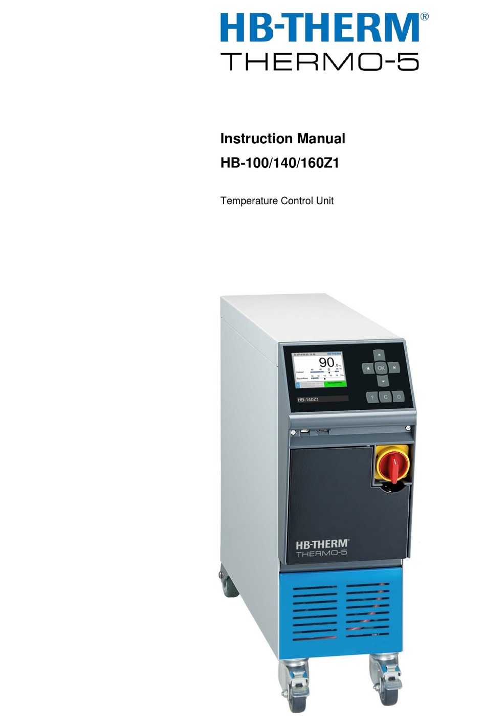 THERMO-5 HB-100Z1 INSTRUCTION MANUAL Download | ManualsLib