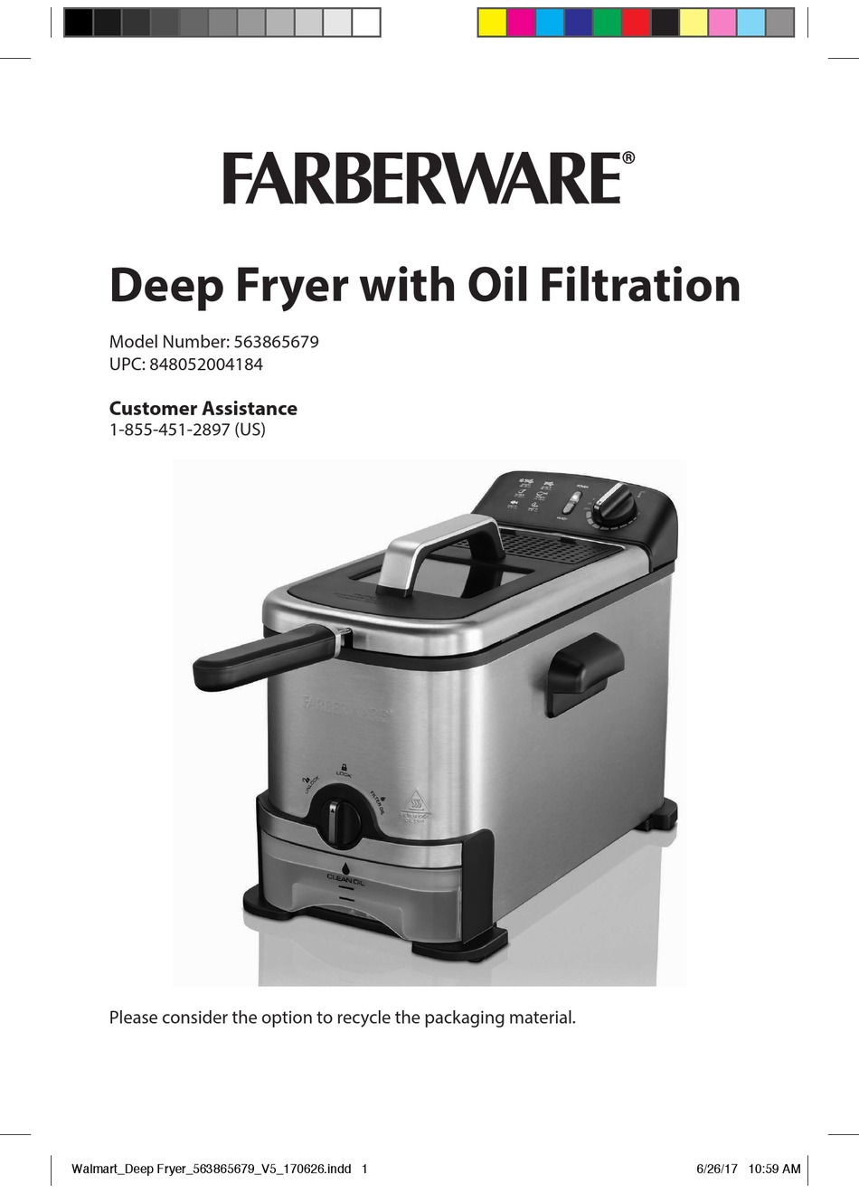 farberware air fryer instructions