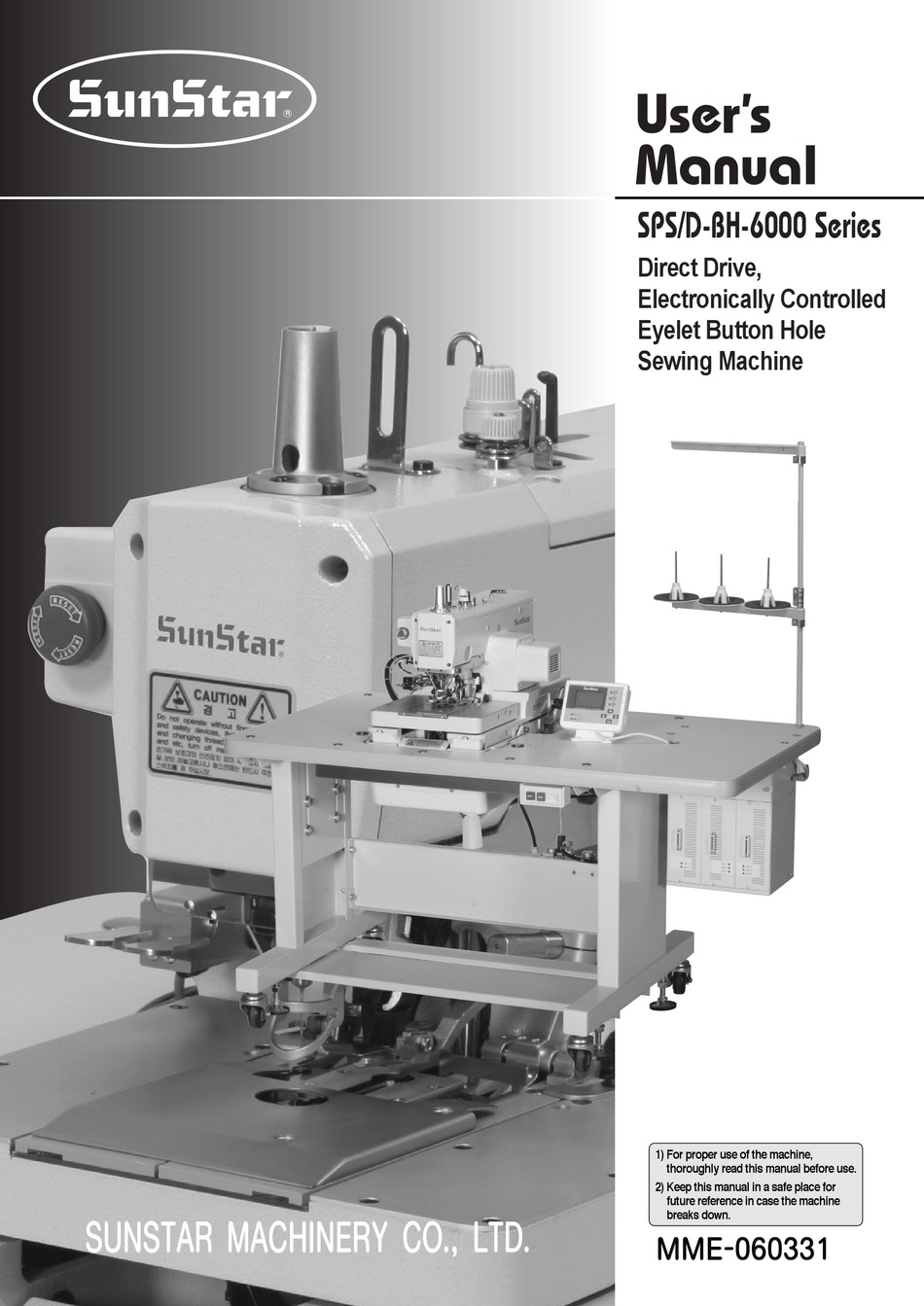 SUNSTAR SPS/D-BH-6000 SERIES USER MANUAL Pdf Download | ManuaLib