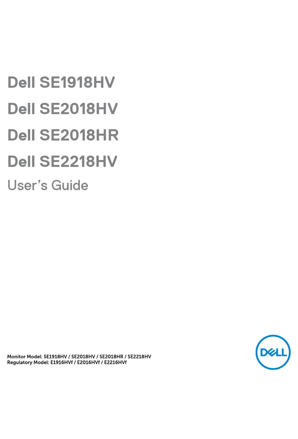 dell e2216hvf