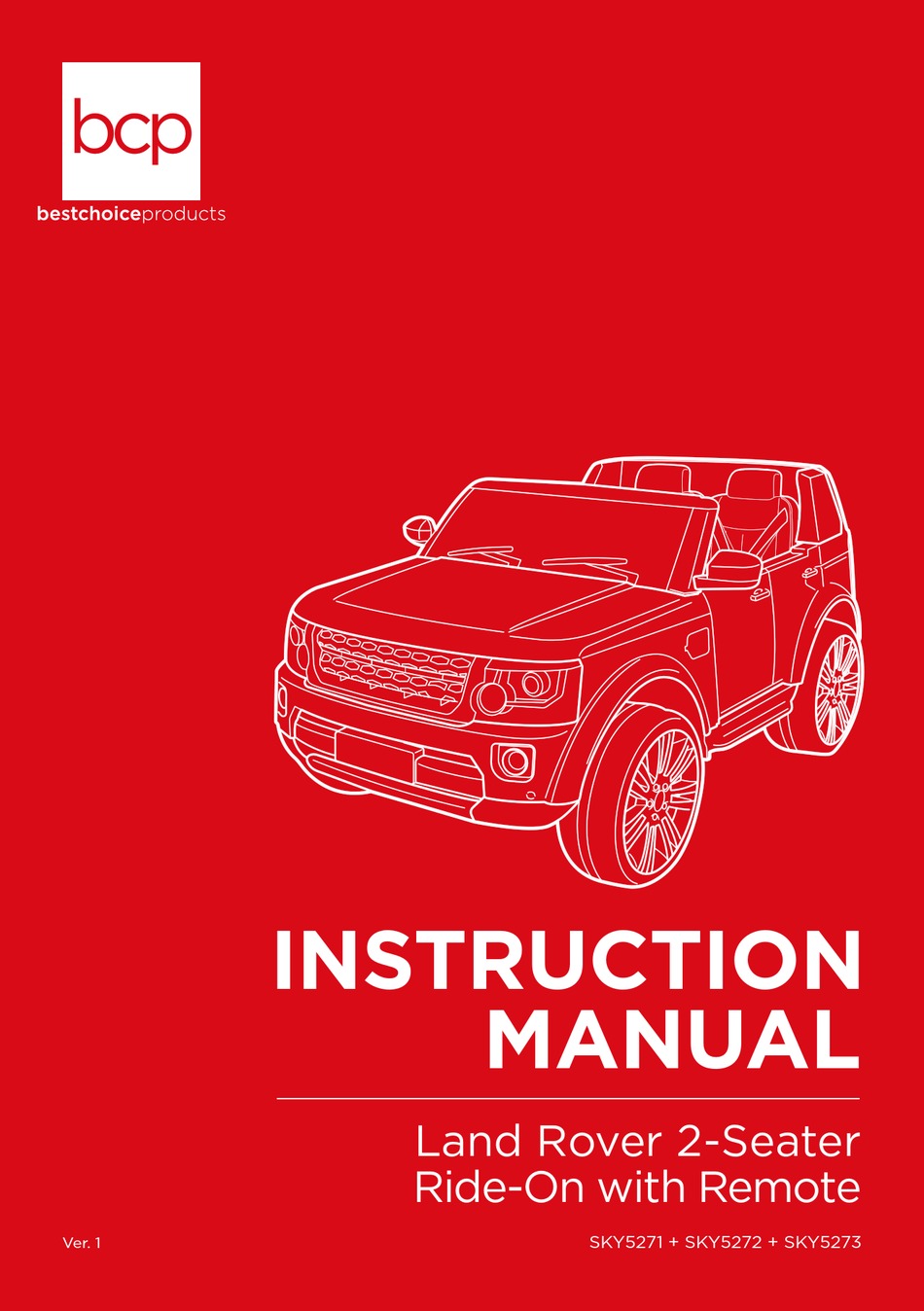 BCP SKY5271 INSTRUCTION MANUAL Pdf 