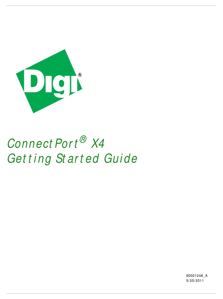 digi-connectport-x4-series-getting-started-manual-pdf-download-manualslib