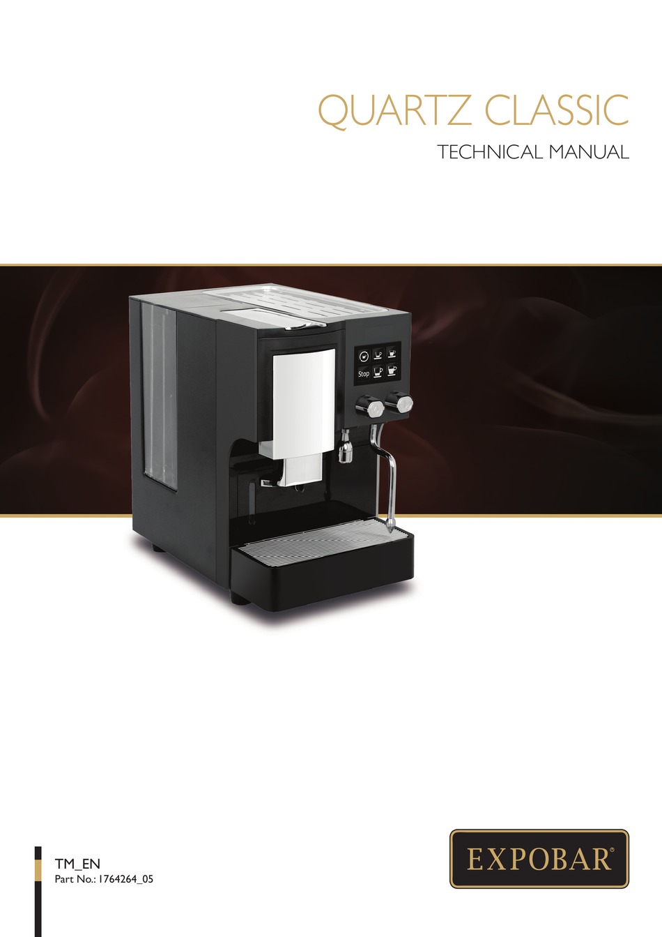 EXPOBAR QUARTZ CLASSIC ONE TOUCH TECHNICAL MANUAL Pdf Download ManualsLib