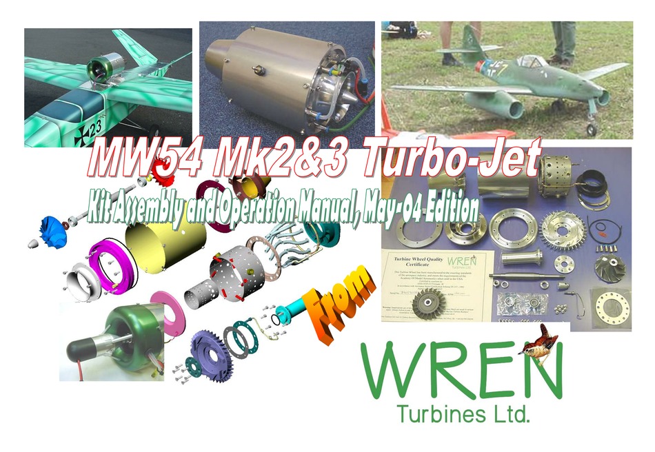 WREN TURBINES MW54 MK2 KIT ASSEMBLY AND INSTRUCTION MANUAL Pdf Download