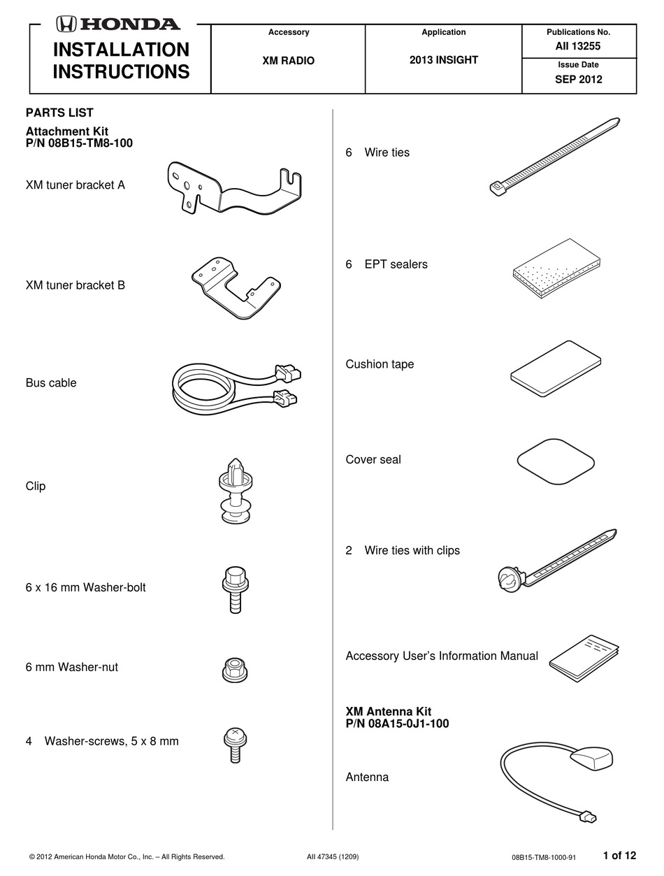 honda-xm-radio-installation-instructions-manual-pdf-download-manualslib