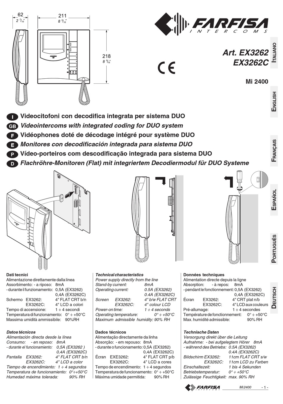 Farfisa Intercom Wiring Diagram - Wiring Diagram