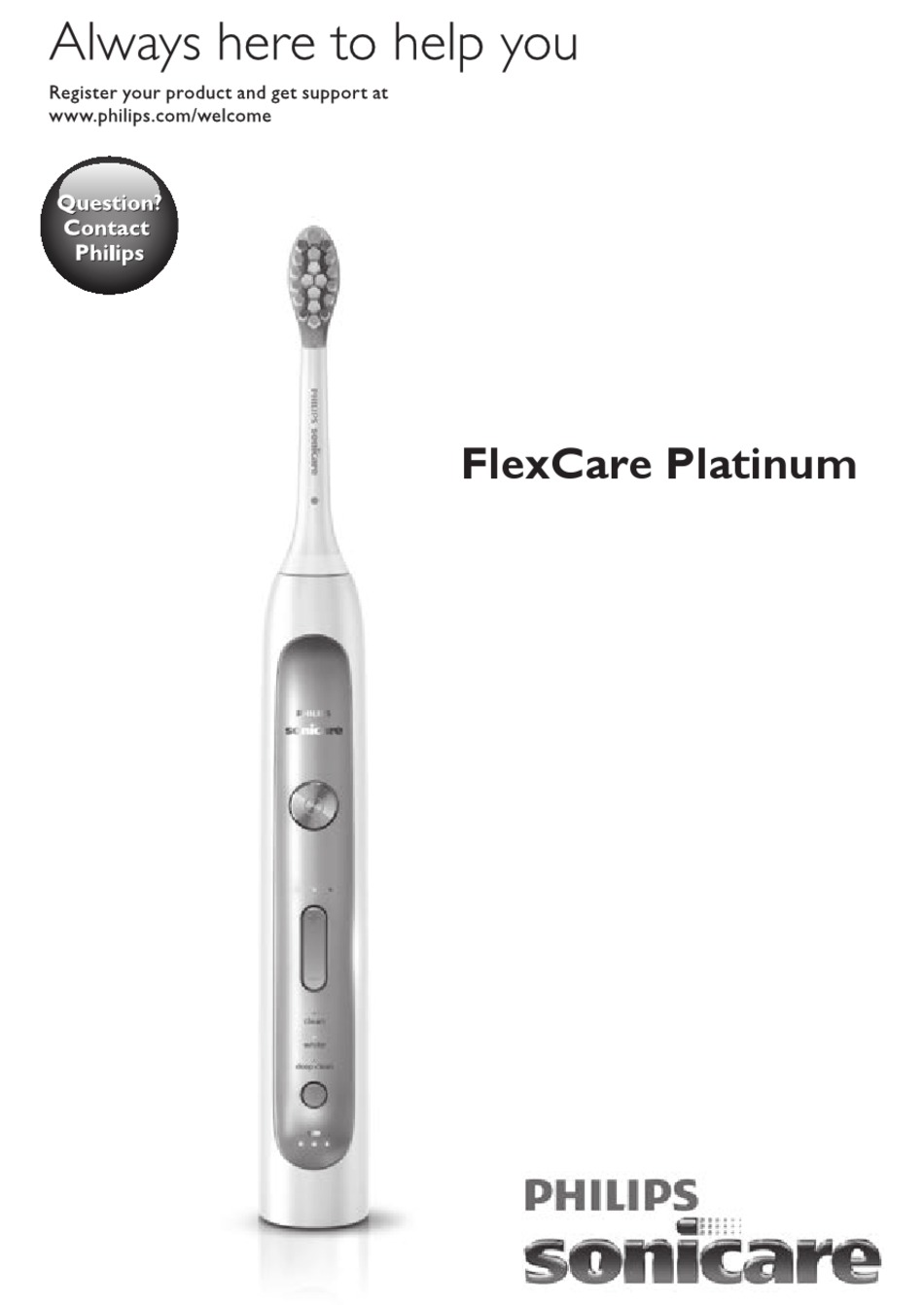 Philips Sonicare Flexcare Platinum Hx911212 Manual Pdf Download