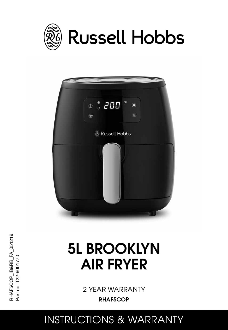 russell hobbs purifry health fryer