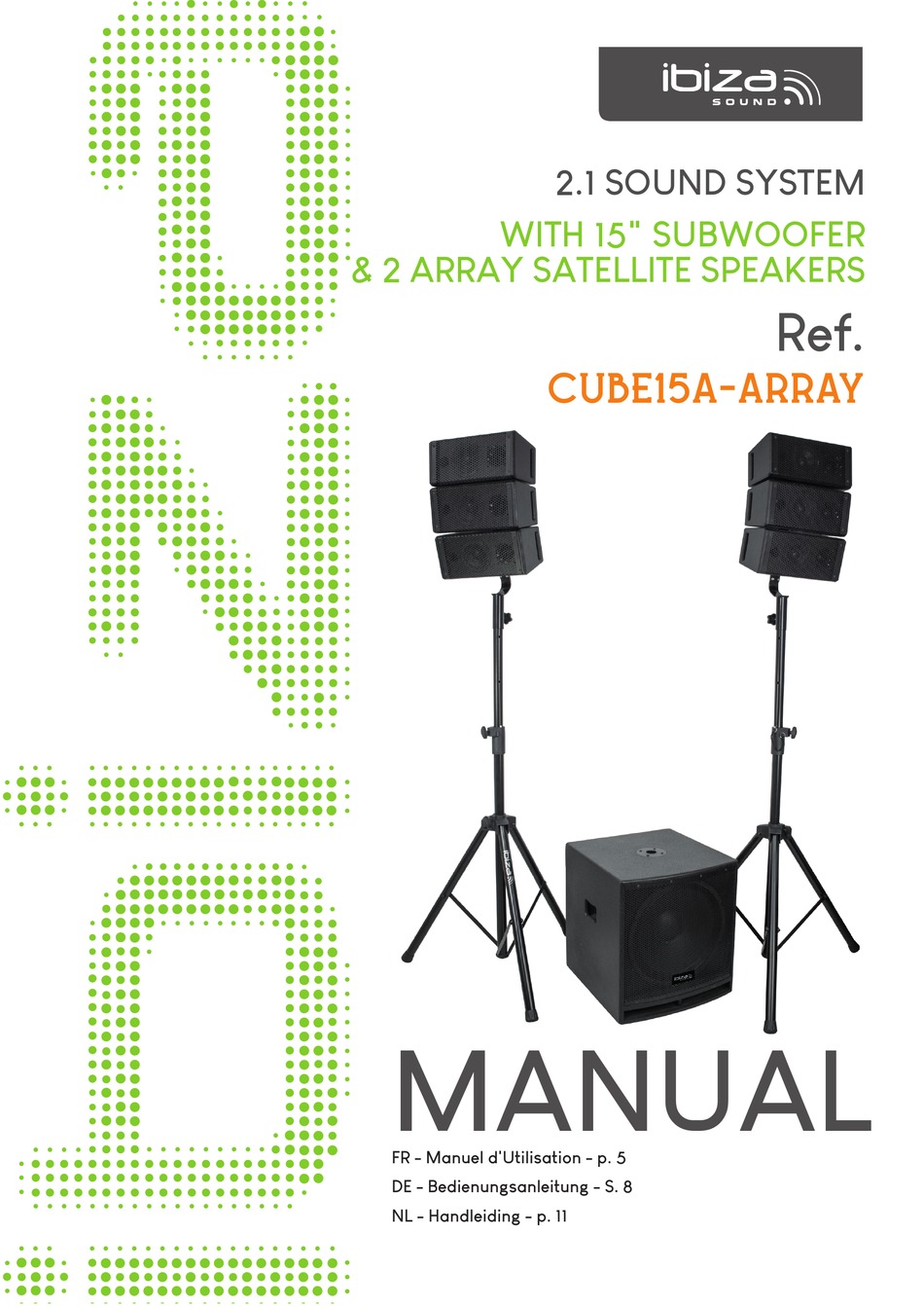 Ibiza Sound PORT9CD-VHF specifications