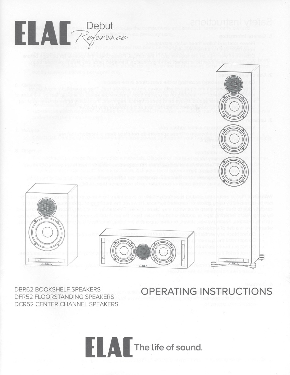 ELAC Debut Reference DBR62 保証書・説明書・元箱あり wesleyuni.edu.ng