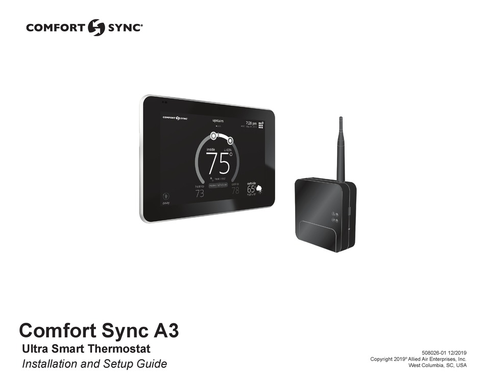 comfort sync a3