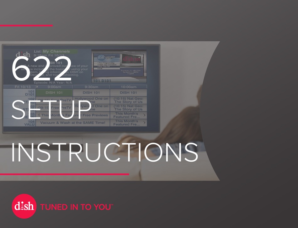 DISH NETWORK 622 SETUP INSTRUCTIONS Pdf Download ManualsLib