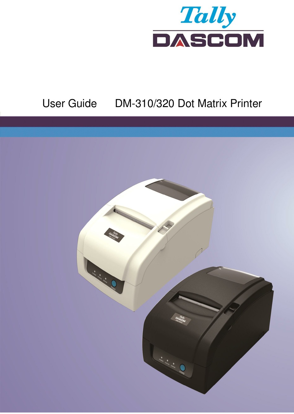 Tally Dascom Dm 310 User Manual Pdf Download Manualslib