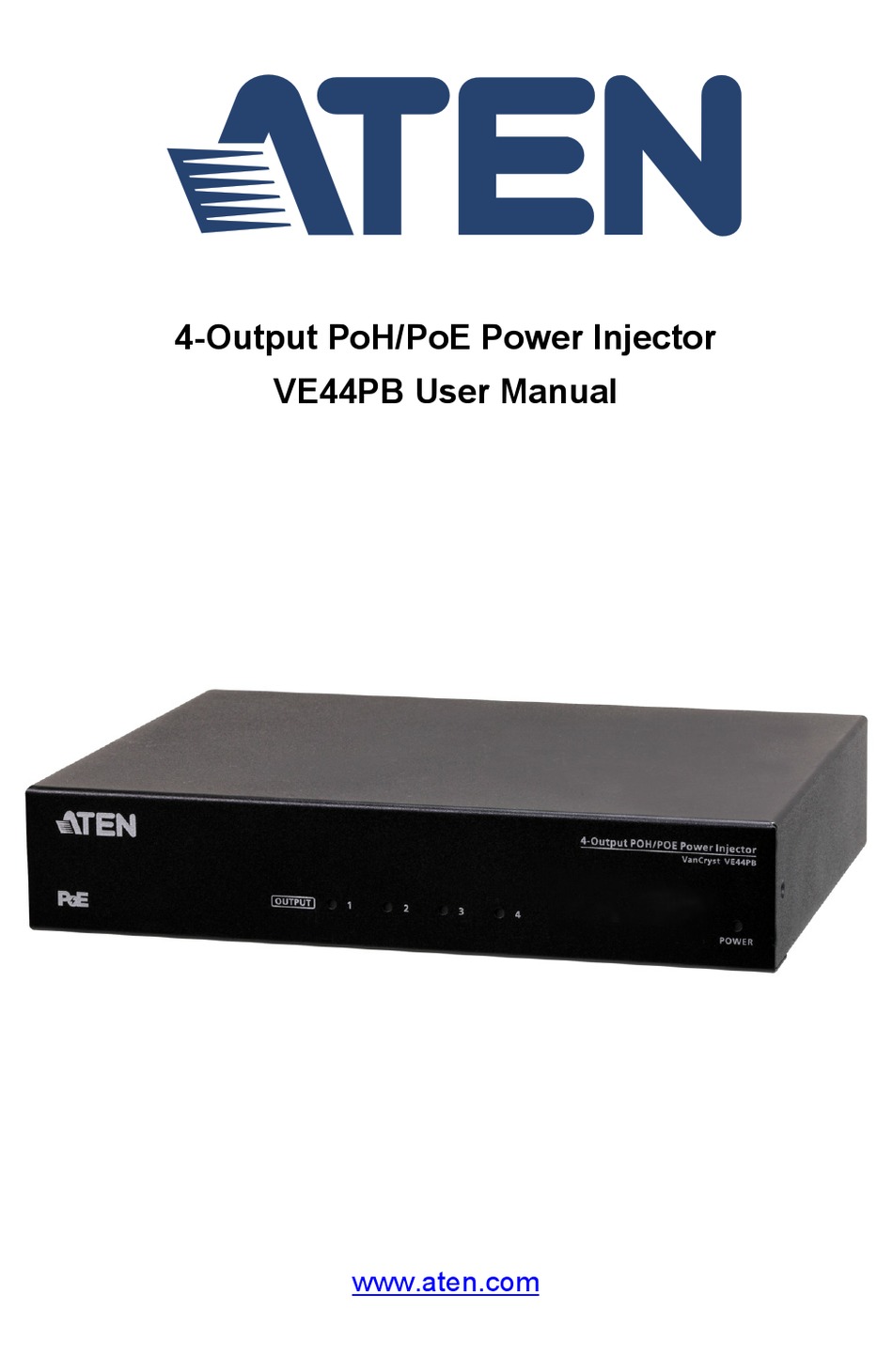 ATEN VE44PB USER MANUAL Pdf Download | ManualsLib