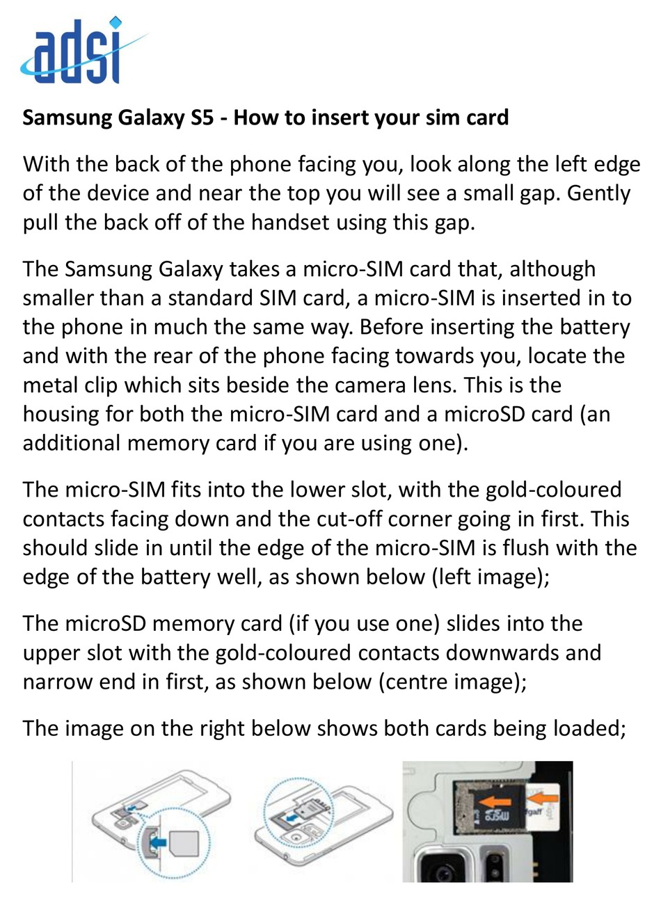 SAMSUNG GALAXY S5 QUICK START MANUAL Pdf Download ManualsLib